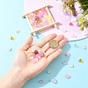 50Pcs 5 Styles Transparent Acrylic Beads TACR-YW0003-40-3