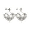 304 Stainless Steel Stud Earrings for Women EJEW-A119-21P-4