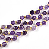 Natural Amethyst Beads Strands G-T141-48-4