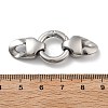 304 Stainless Steel Spring Gate Rings STAS-V008-29P-3