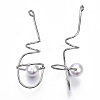 Rack Plating Alloy Wire Wrapped Big Pendants LS-PALLOY-S132-150P-RS-3