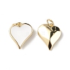 Eco-Friendly Rack Plating Brass Enamel Pendants KK-F848-02G-06-1