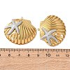 304 Stainless Steel Pendants STAS-Z177-03GP-3
