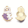 Eco-Friendly Zinc Alloy Pendants FIND-N048-58A-NR-1