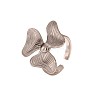 304 Stainless Steel Open Cuff Rings for Women WGC482B-02-2