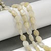 Natural Rainbow Moonstone Beads Strands G-P544-D03-01-2