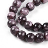Baking Paint Glass Beads Strands DGLA-N003-10mm-C09-4