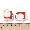 Christmas Food Grade Silicone Focal Beads SIL-A008-01A-3