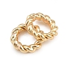 Brass Soldered Closed Jump Rings KK-K253-15C-03G-2