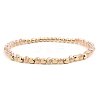 Narual White Jade & Synthetic Non-magnetic Hematite Beads Stretch Bracelets for Women LS-KP6261-10-1