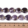 Natural Amethyst Beads Strands G-P592-B10-01-5