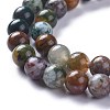 Natural Ocean Jasper/Ocean Agate Beads Strands G-K416-08-6mm-3