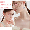 110Pcs 4 Style 304 Stainless Steel Earring Hooks & Leverback Earring Findings DIY-SC0024-14-5