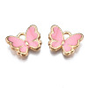 Alloy Enamel Charms X-ENAM-S121-070J-3