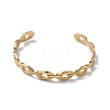 304 Stainless Steel Cuff Bangles BJEW-A160-01G-4
