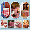 Tartan Cotton Fabric DIY-WH0816-563A-5