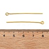 Brass Eye Pins KK-XCP0002-10G-3