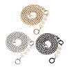 Beadthoven 3Pcs 3 Colors Bag Strap Chains FIND-BT0001-08-9