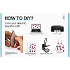 Biyun DIY Sublimation Dangle Earring Making Finding Kits DIY-BY0001-36-22