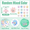50Pcs Opaque Resin Charms PALLOY-TA00222-4