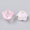 Frosted Transparent Acrylic Beads LS-X-OACR-N137-72B-3