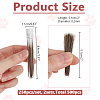 Plastic Simulated Animal Whiskers for Crafts Needle Felting DIY-WH0430-904B-05-2