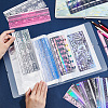 26 Pages Rectangle Plastic Card Storage Albums AJEW-WH0348-29B-3