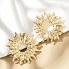 Alloy Stud Earrings EJEW-D300-02G-03-3