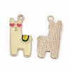 Alloy Enamel Pendants ENAM-C006-03KCG-05-1