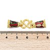 Alloy Enamel Peg Bails Pin Charms FIND-A049-09G-3