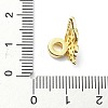 Rack Plating Brass Micro Pave Clear Cubic Zirconia Beads KK-U014-13G-4