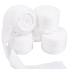5 Rolls 5M Satin Frayed Ribbon SRIB-DR0001-01B-1