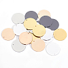 BENECREAT 20Pcs 5 Colors Brass Pendants KK-BC0002-15-4