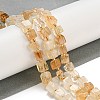 Natural Citrine Beads Beads Strands G-G053-B09-01B-2