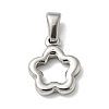 304 Stainless Steel Pendants STAS-I127-069P-A-1