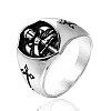 304 Stainless Steel Finger Rings FS-WG710C9-06-5