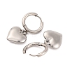 Non-Tarnish 304 Stainless Steel Hoop Earrings for Women EJEW-Z057-14P-02-2