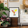 2Pcs 2 Styles PET Hollow Out Drawing Painting Stencils DIY-WH0394-0373-5