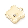 Brass Enamel Pendants RB-CBA260B-11G-2