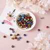 Mega Pet 60Pcs 15 Colors Polymer Clay Rhinestone Beads RB-MP0001-01-5