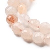 Natural Pink Aventurine Beads Strands G-C179-A16-02-4