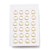 304 Stainless Steel Stud Earrings EJEW-H100-03G-3