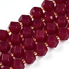 Natural Ruby Beads Strands G-T140-10-2