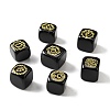 7Pcs 7 Styles Natural Obsidian Beads G-H272-06G-1