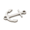 201 Stainless Steel Laser Cut Connector Charms STAS-R133-02P-11-2