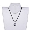 Pendant Necklace and Stud Earring Jewelry Sets SJEW-JS01056-6