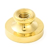 Golden Tone Round Wax Seal Brass Stamp Heads AJEW-Z034-01G-10-3