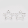 Tarnish Resistant 304 Stainless Steel Linking Ring STAS-S079-16B-1