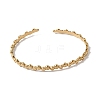 304 Stainless Steel Cuff Bangles for Women BJEW-H635-01G-2