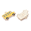 Alloy Enamel Pendants ENAM-Q004-01KCG-22-2